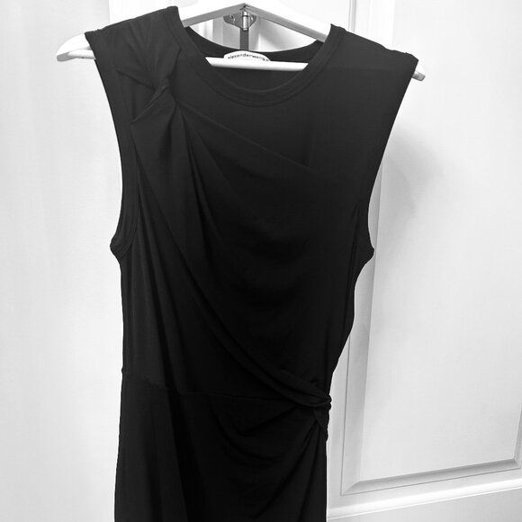 Alexander Wang Black Bodycon Mini Dress - Picture 1 of 6